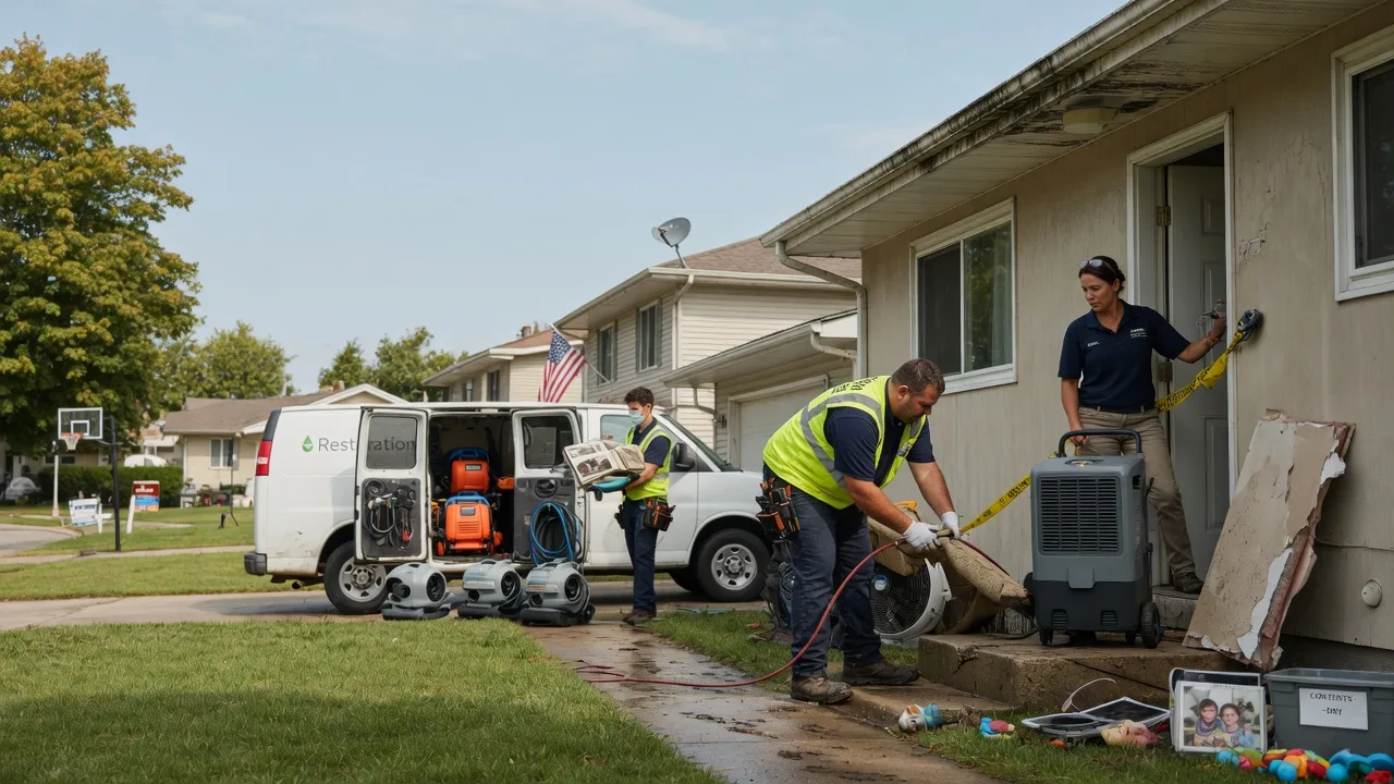 Water Damage Restoration in Crown Point, IN near me